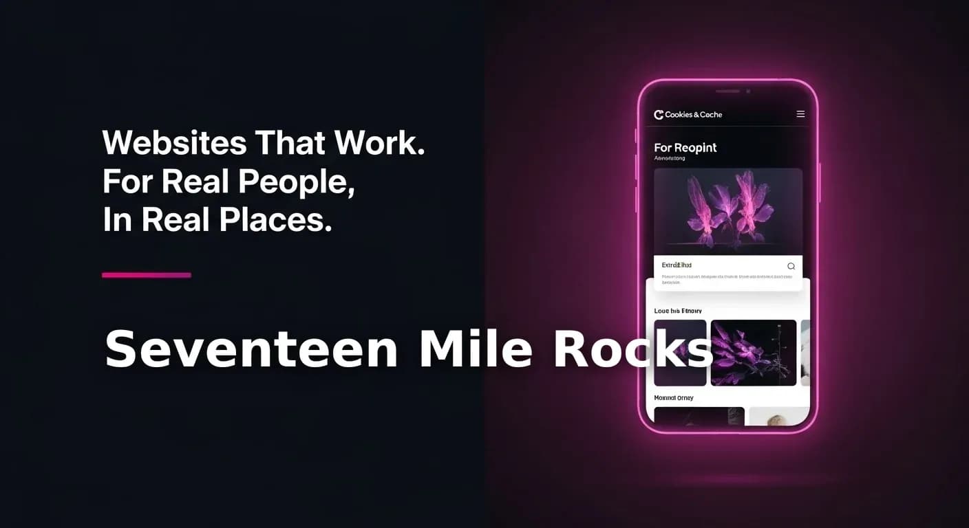 From Sumners Road to Success: Web Design for Seventeen Mile Rocks Businesses